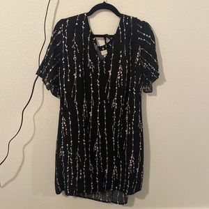 Black and White Dress